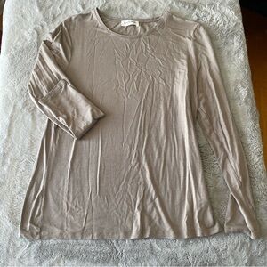 Kettlewell Women's Tan Long Sleeve Top size XL
